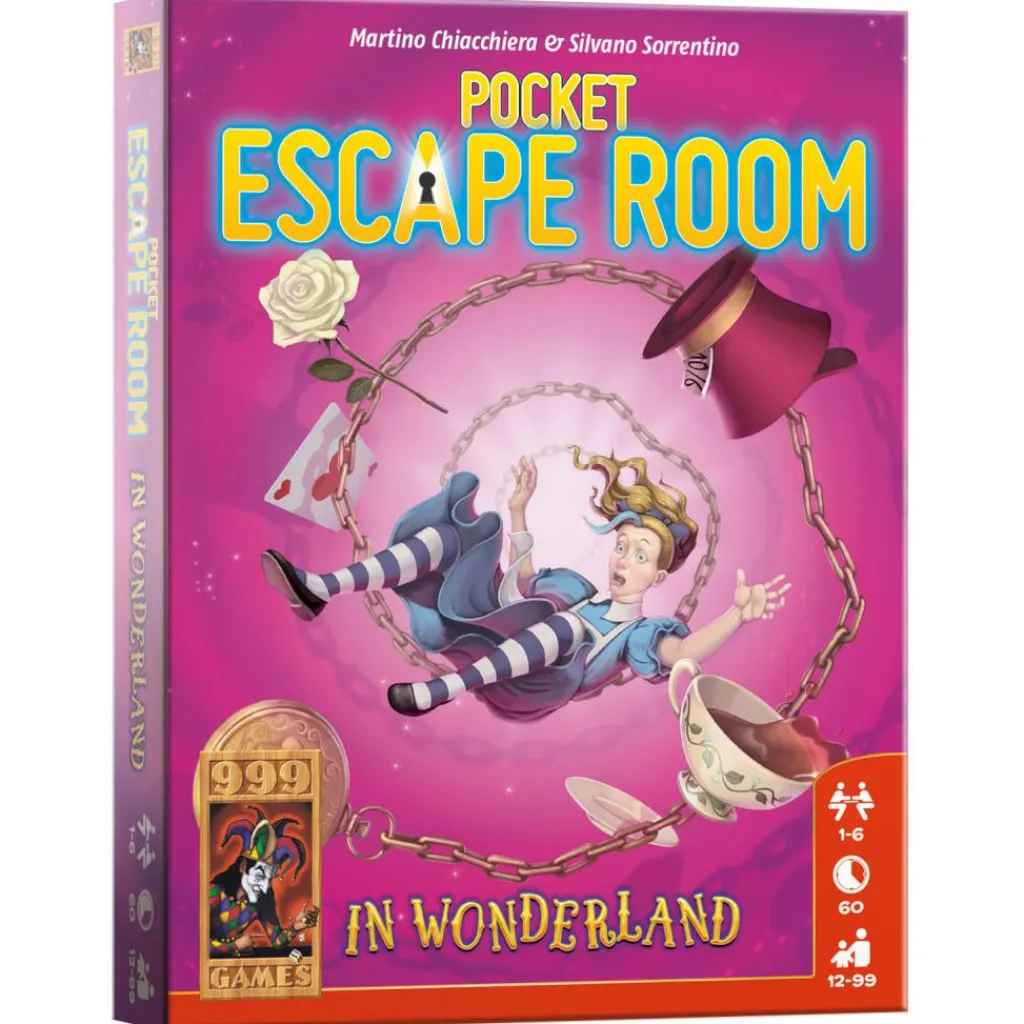 Pocket Escape Room: in Wonderland*999 Games Clearance
