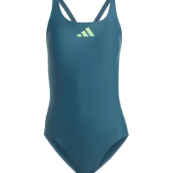 3 Bar Logo badpak dames arctic night lucid lime*adidas Discount