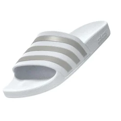 Adilette Aqua slippers cloud white platinum metallic*adidas Best