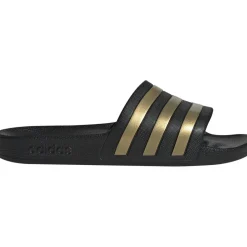 Adilette Aqua slippers core black gold metallic*adidas Hot