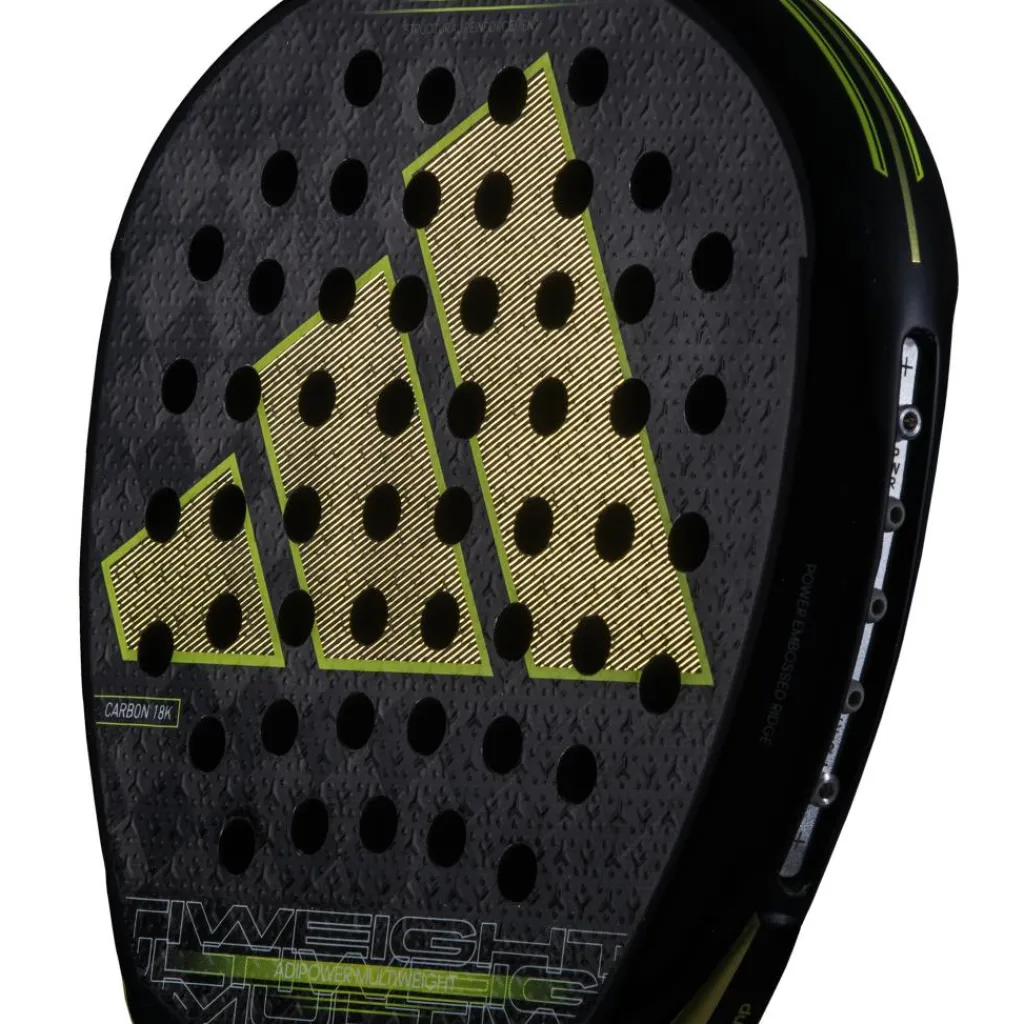Adipower Multiweight 3.3 padel racket black yellow*adidas