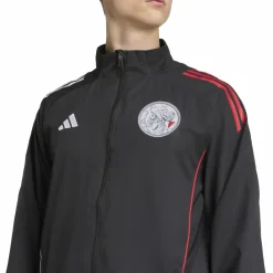 Ajax Tiro 25 trainingsjack heren black white bold red*adidas Clearance