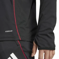 Ajax Tiro 25 trainingsshirt heren black white bold red*adidas Discount