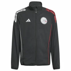 Ajax Tiro 25 trainingsjack junior black white bold red*adidas Clearance