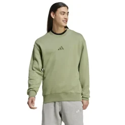 ALL SZN French Terry Crew sweater heren tent green*adidas Clearance