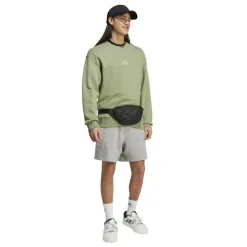 ALL SZN French Terry Crew sweater heren tent green*adidas Clearance