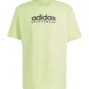 ALL SZN Graphic shirt heren pulse lime*adidas Outlet