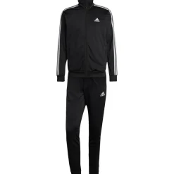 Basic 3-Stripes Tricot trainingspak heren black*adidas Outlet