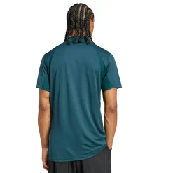 Climacool Freelift tennispolo heren aurora ivy*adidas Outlet