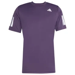 Club Climacool 3-Stripes tennisshirt heren  burgundy*adidas Outlet