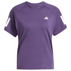 Club 3-Stripes Climacool tennisshirt dames  burgundy*adidas Sale