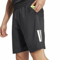 Club 3-stripes tennisshort heren black*adidas