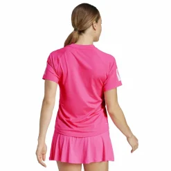 Club 3-stripes tennisshirt dames lucid pink*adidas Clearance