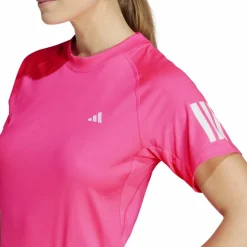 Club 3-stripes tennisshirt dames lucid pink*adidas Clearance