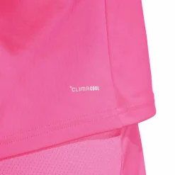 Club 3-stripes tennisshirt dames lucid pink*adidas Clearance