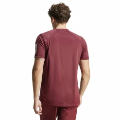 Club 3-stripes tennisshirt heren shadow red*adidas Hot