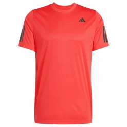 Club 3-stripes tennisshirt heren semi lucid red*adidas Sale