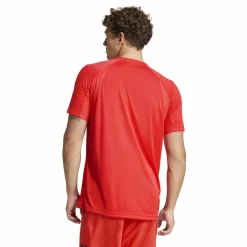 Club 3-stripes tennisshirt heren semi lucid red*adidas Sale