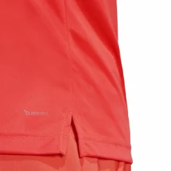 Club 3-stripes tennisshirt heren semi lucid red*adidas Sale