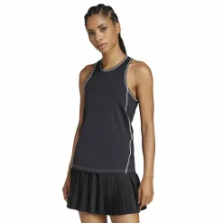 Club tennis tanktop dames black*adidas