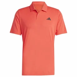 Club tennispolo heren semi lucid red*adidas Clearance