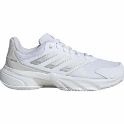 Courtjam Control 3 Clay tennisschoenen dames cloud white silver metallic grey one*adidas Best