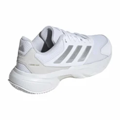 Courtjam Control 3 Clay tennisschoenen dames cloud white silver metallic grey one*adidas Best
