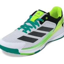 Crazyquick Boost padelschoenen heren cloud white core black lime burst*adidas Outlet