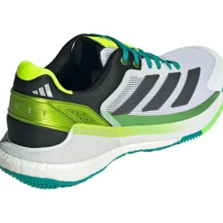 Crazyquick Boost padelschoenen heren cloud white core black lime burst*adidas Outlet