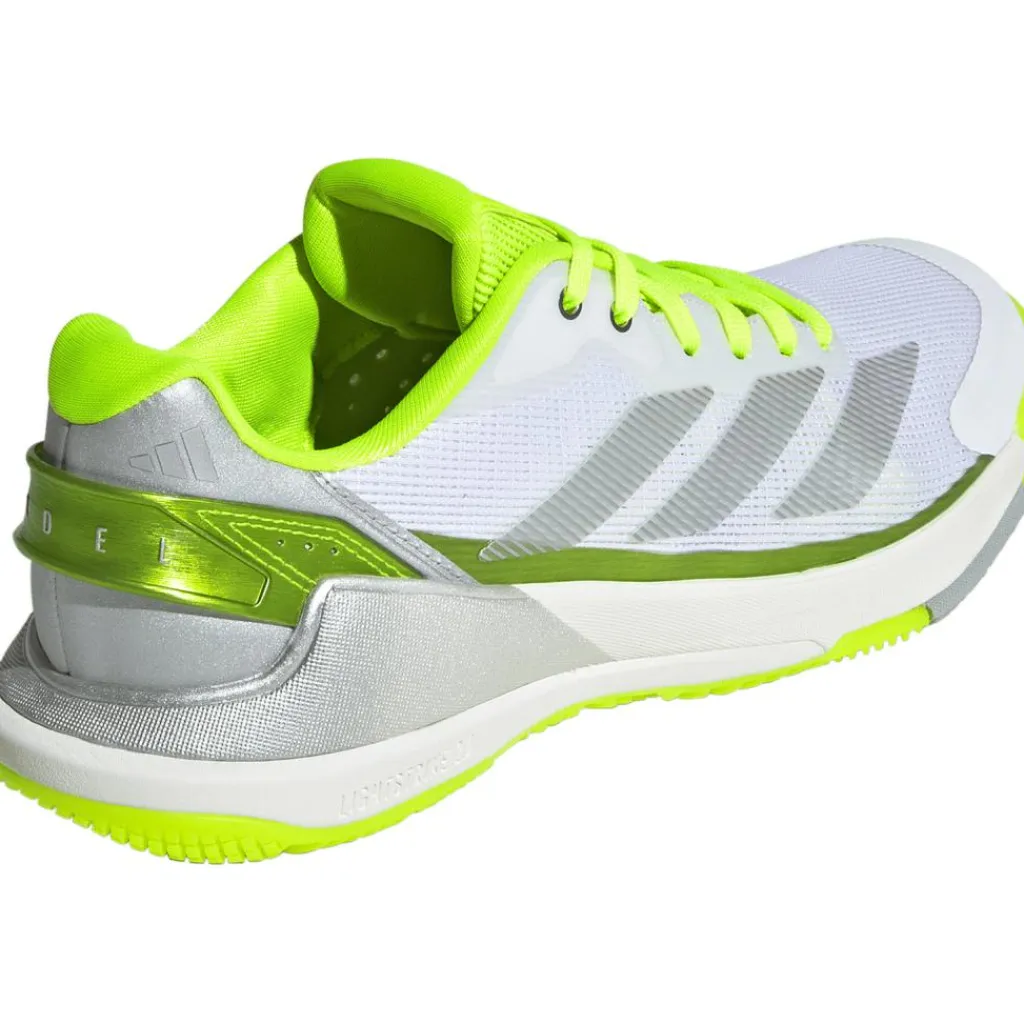 Crazyquick Lightstrike padelschoenen dames lucid lemon wonder silver silver metallic*adidas New