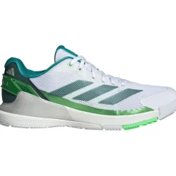 Crazyquick padelschoenen heren cloud white aurora ivy lime burst*adidas New