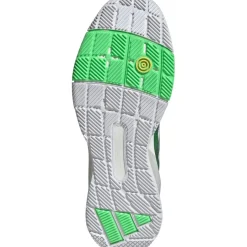 Crazyquick padelschoenen heren cloud white aurora ivy lime burst*adidas New