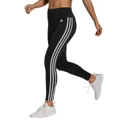 Designed To Move 3-Stripes sportlegging dames  black white*adidas New