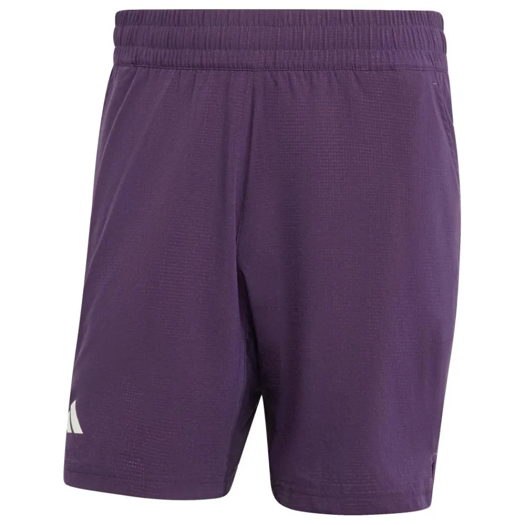 Ergo tennisshort heren aurora plum*adidas Outlet