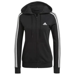 Essentials French Terry 3-Stripes trainingsjack dames black*adidas Online