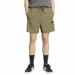 Essentials 3-stripes Chelsea short heren olive strata black*adidas Hot