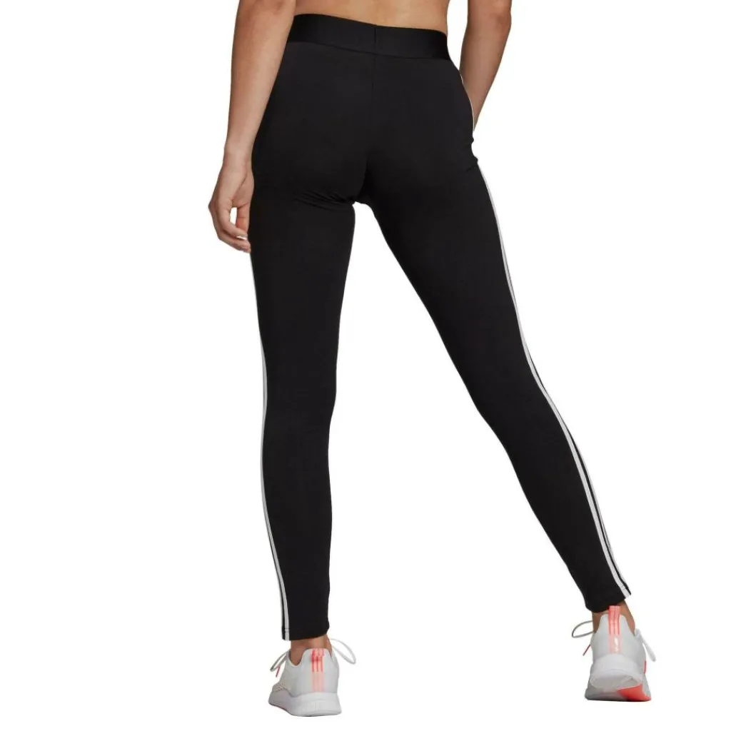 Essentials 3-Stripes sportlegging dames black white*adidas New