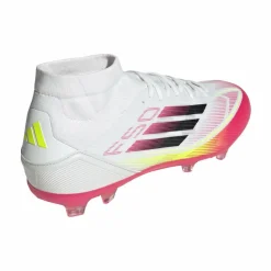 F50 League FG MG Mid voetbalschoenen heren cloud white core black solar yellow*adidas Hot