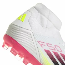 F50 League FG MG Mid voetbalschoenen heren cloud white core black solar yellow*adidas Hot