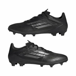 F50 League FG MG voetbalschoenen heren core black iron metallic gold metallic*adidas New