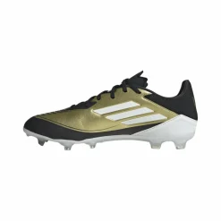 F50 League Messi FG MG voetbalschoenen heren gold metallic cloud white core black*adidas Clearance