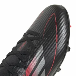 F50 League Mid FG MG voetbalschoenen junior core black iron metallic lucid red*adidas Hot
