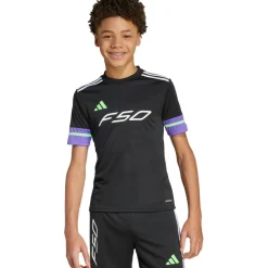 F50 voetbalshirt junior black purple rush*adidas Hot