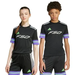 F50 voetbalshirt junior black purple rush*adidas Hot