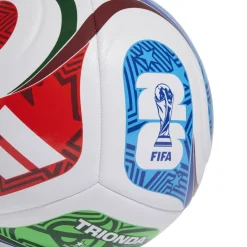 FIFA World Cup Trionda voetbal white team royal blue solar blue power red 25 - 26*adidas