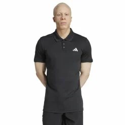 FreeLift tennispolo heren black*adidas Outlet