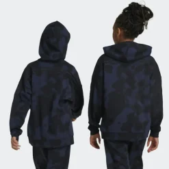 Future Icons Camo Printed hoodie junior legend ink black*adidas Discount