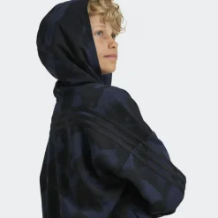 Future Icons Camo Printed hoodie junior legend ink black*adidas Discount