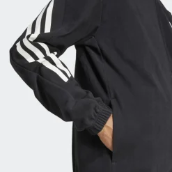 Future Icons 3-Stripes Polar fleece trainingsjack black*adidas Clearance