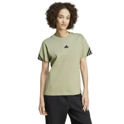 Future Icons 3-Stripes shirt dames tent green*adidas Sale
